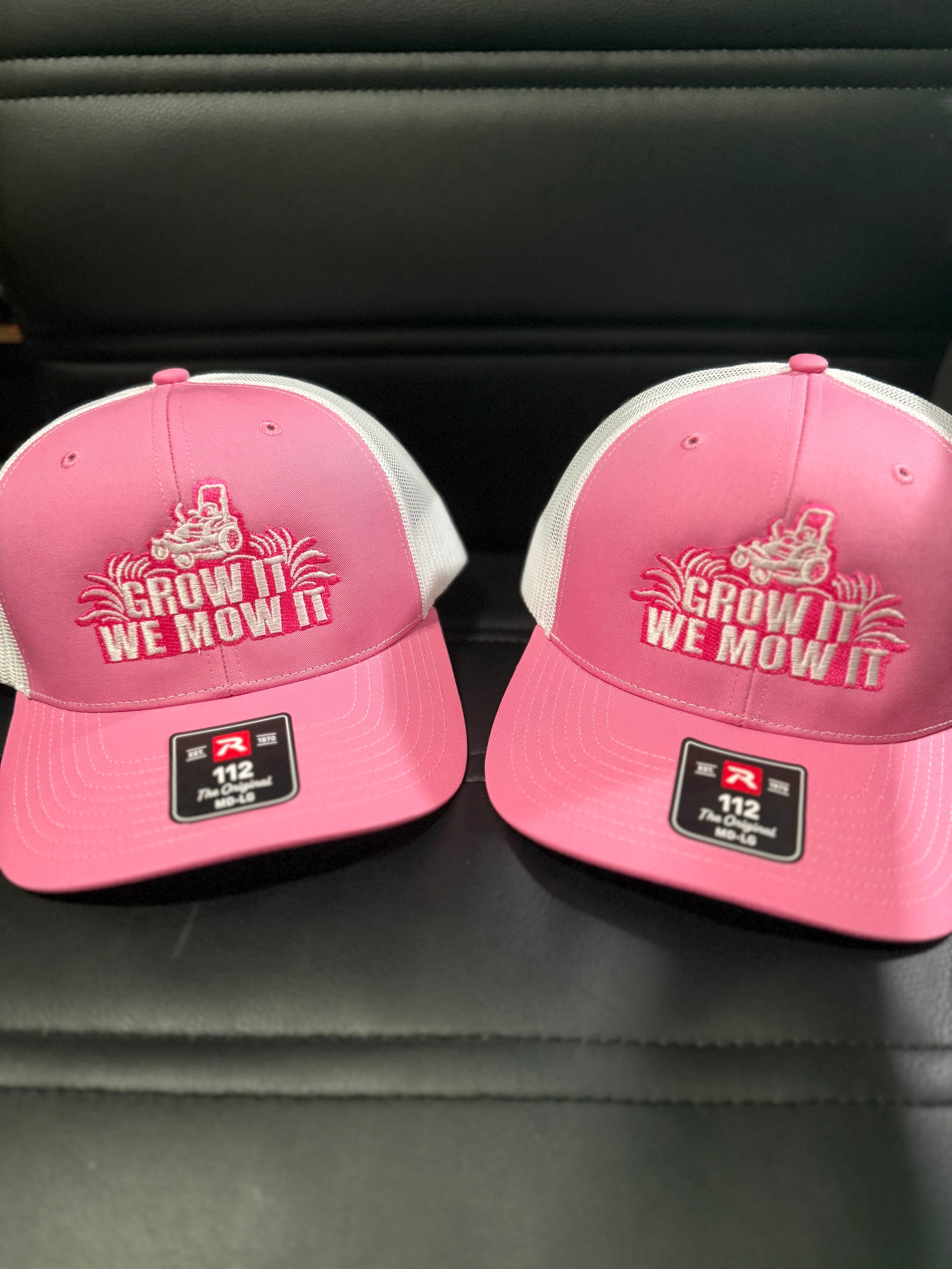 Grow It We Mow It Pink OG Hat