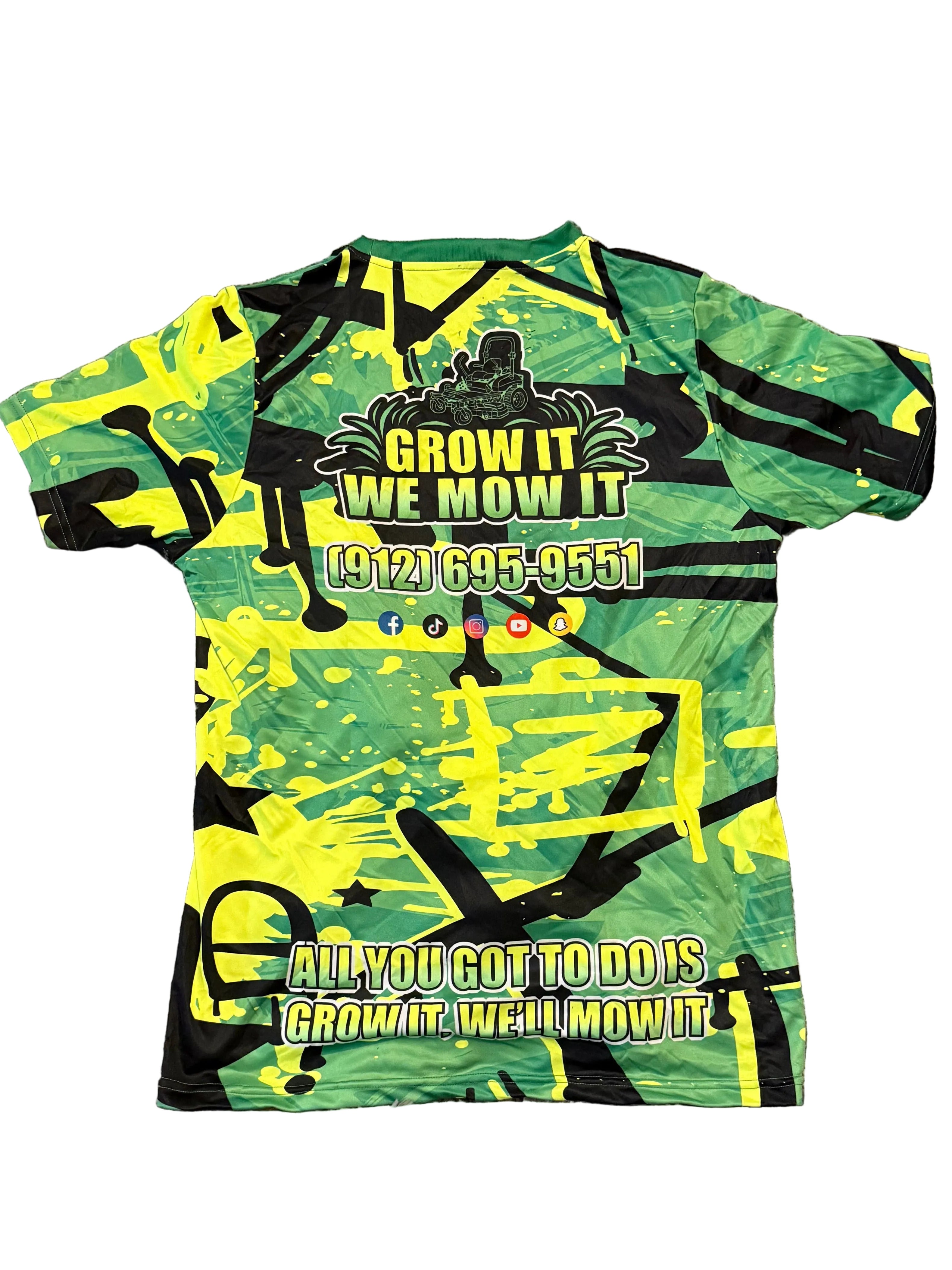 Grow It We Mow It Mowing Season 2026 Offical Work Shirt
