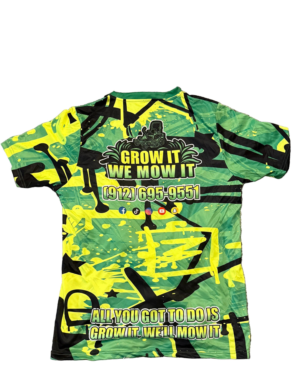 Grow It We Mow It Mowing Season 2026 Offical Work Shirt