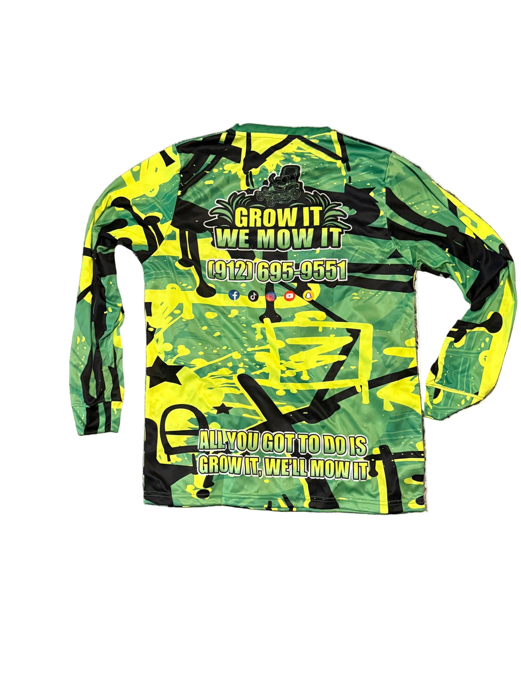 Grow It We Mow It Mowing Season 2026 Offical Work Shirt