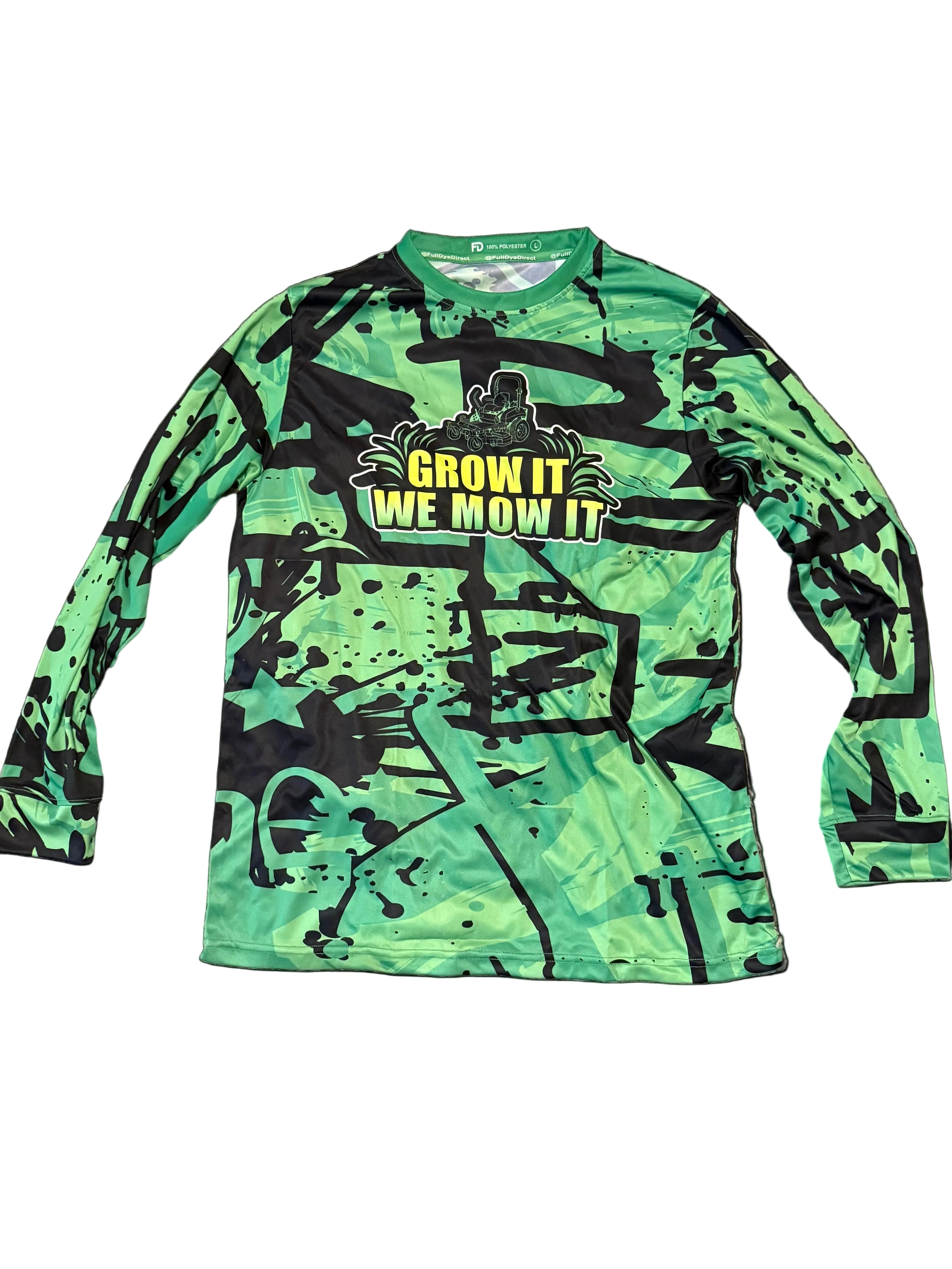 Grow It We Mow It Mowing Season 2026 Offical Work Shirt