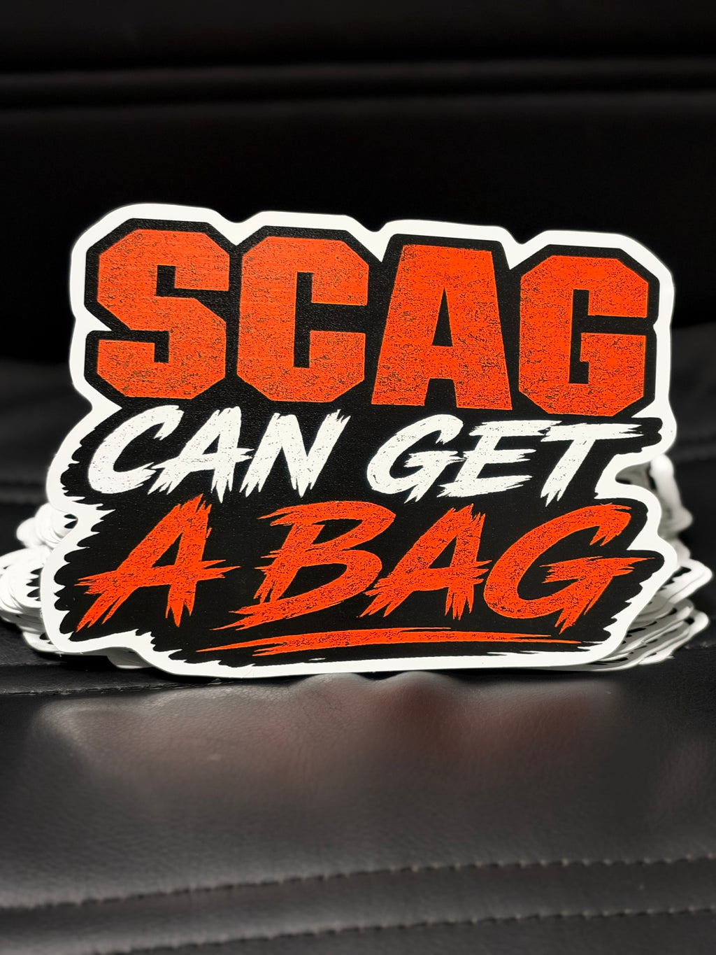 Scag Can Get A Bag Decal - 8ish" x 6ish"