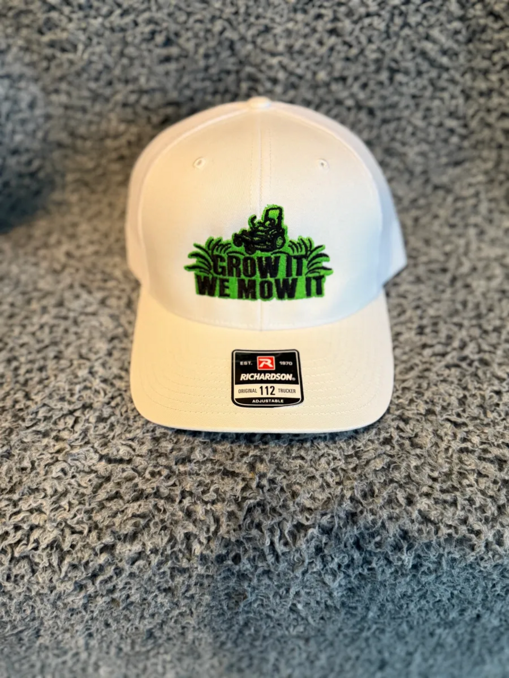 Grow It We Mow It OG White Hat