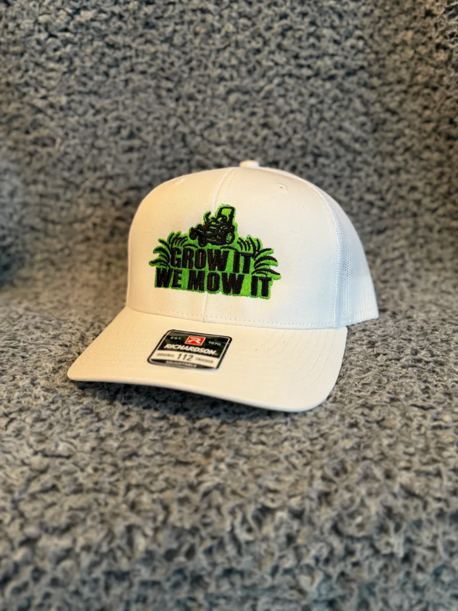 Grow It We Mow It OG White Hat