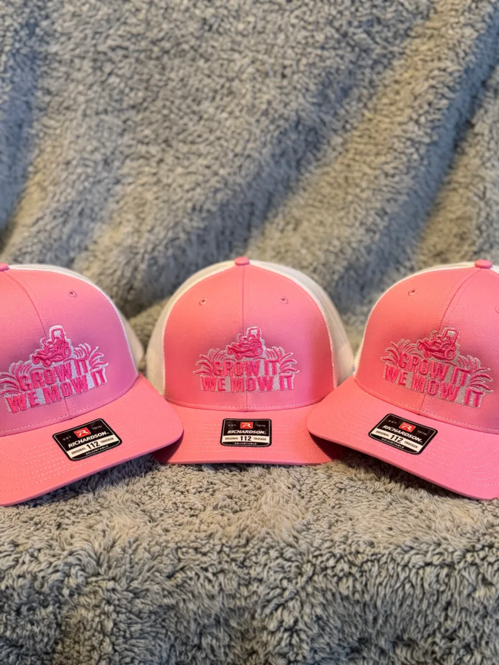 Grow It We Mow It Pink OG Hat