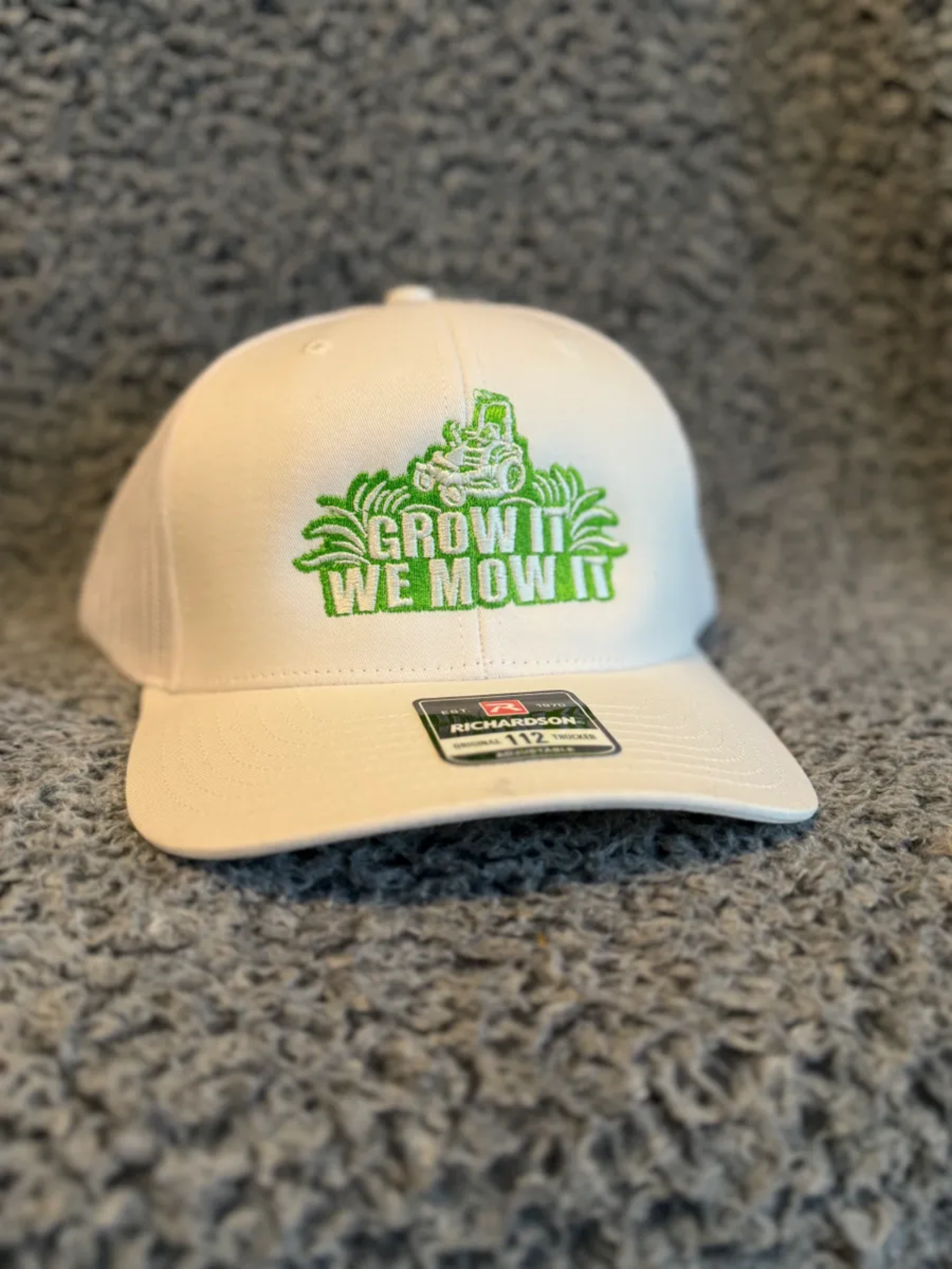Grow It We Mow It OG White Hat