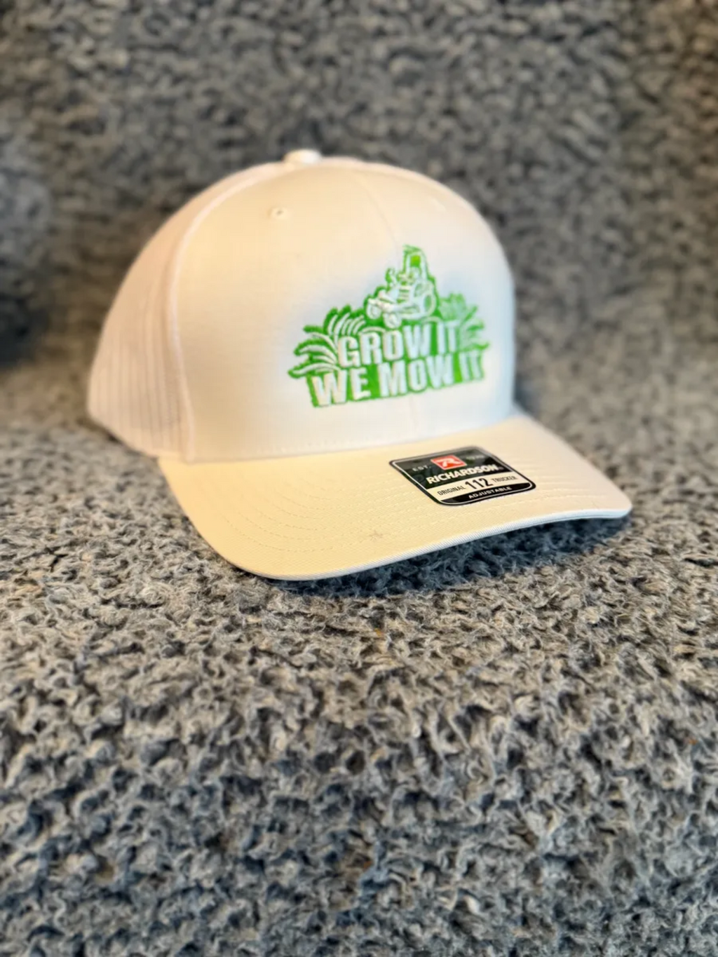 Grow It We Mow It OG White Hat