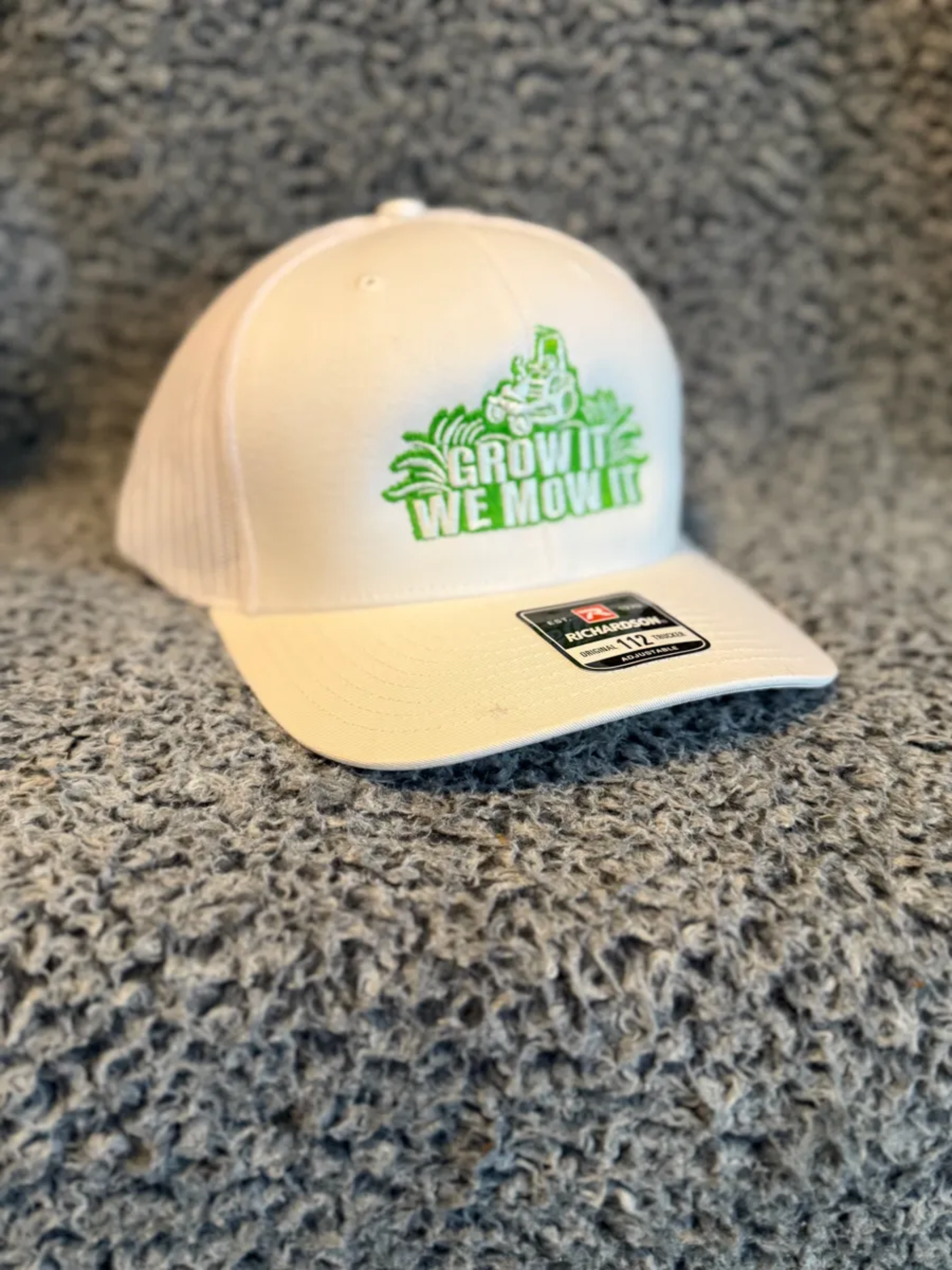 Grow It We Mow It OG White Hat